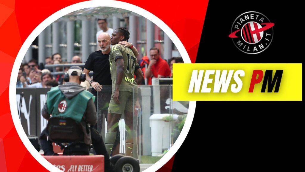 Pioli Leao AC Milan Milan-Lazio 2-0 Serie A 2022-2023