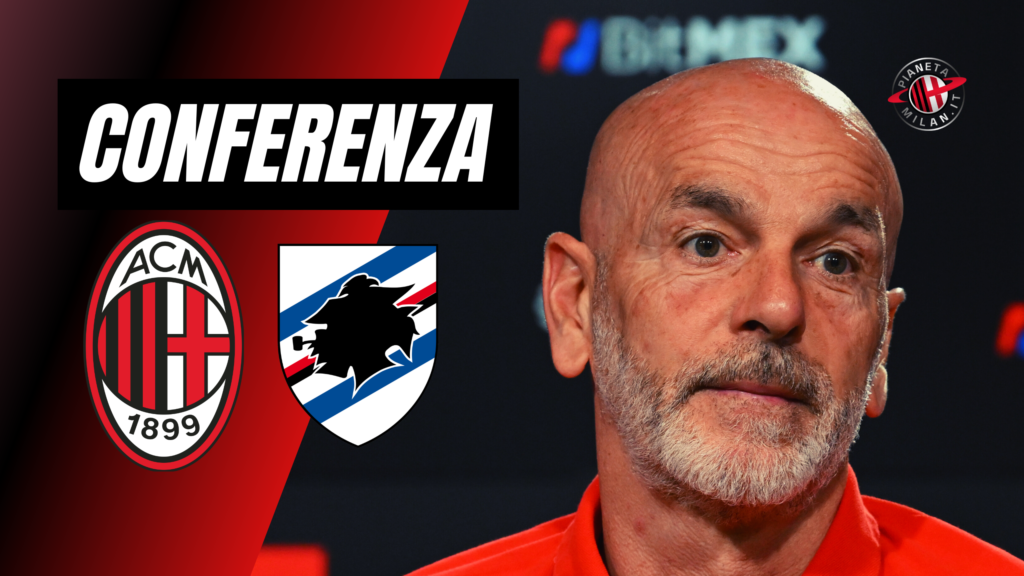 Stefano Pioli AC Milan conferenza stampa Milanello Milan-Sampdoria