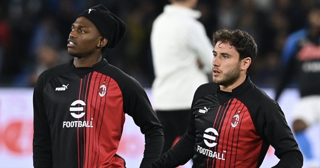 Leao Calabria AC Milan Napoli-Milan 0-4 Serie A 2022-2023