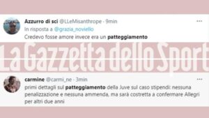 Patteggiamento Juventus