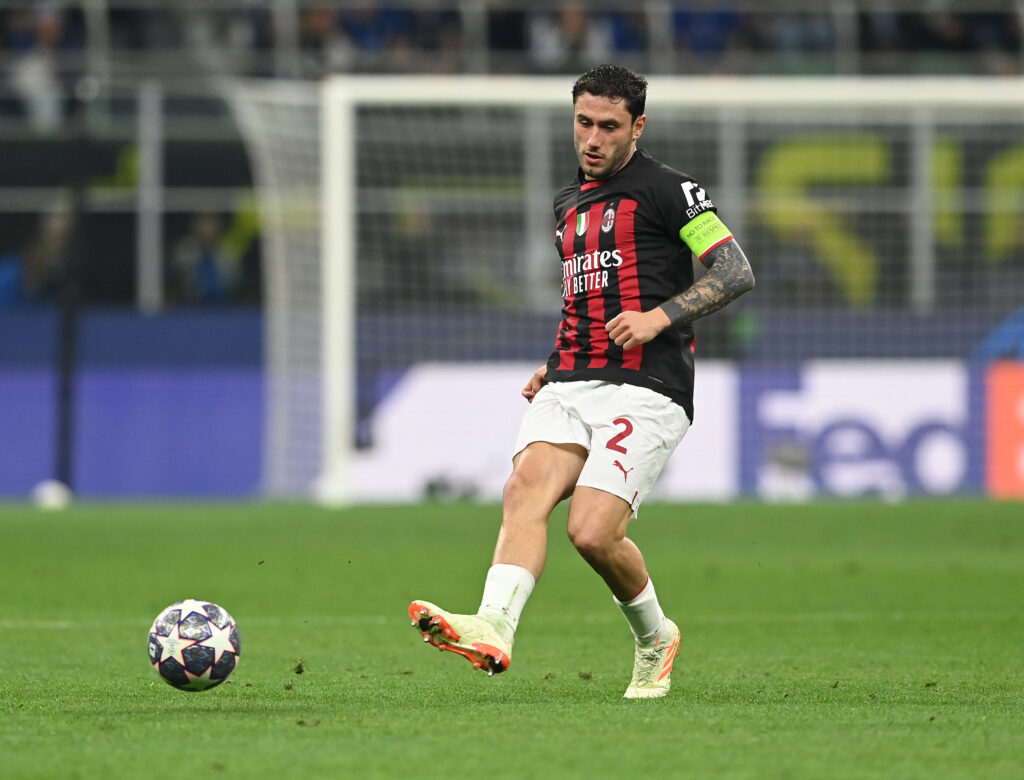 Davide Calabria, difensore del Milan (getty images)