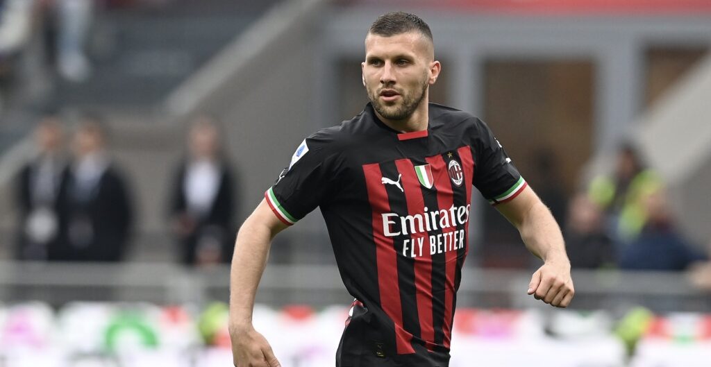 Ante Rebic AC Milan Milan-Lecce 2-0 Serie A 2022-2023