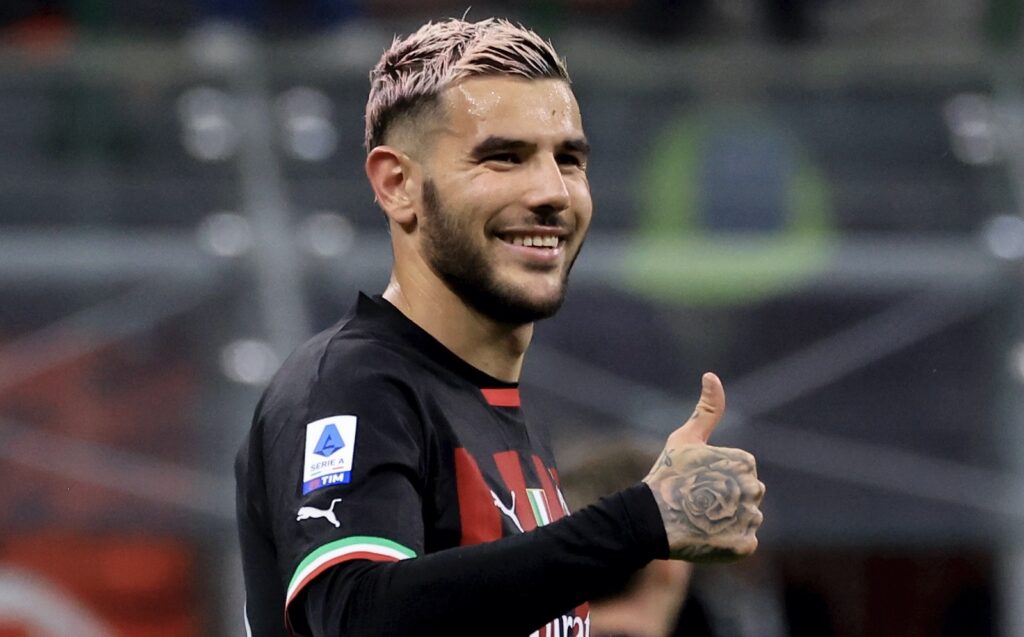 Theo Hernández AC Milan Milan-Sampdoria 5-1 Serie A 2022-2023