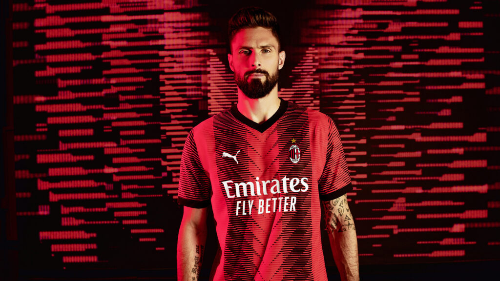 nuova prima maglia AC Milan 2023-2024 PUMA