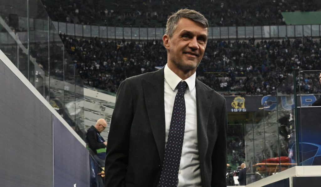 Paolo Maldini AC Milan derby Inter-Milan 1-0 Champions League 2022-2023