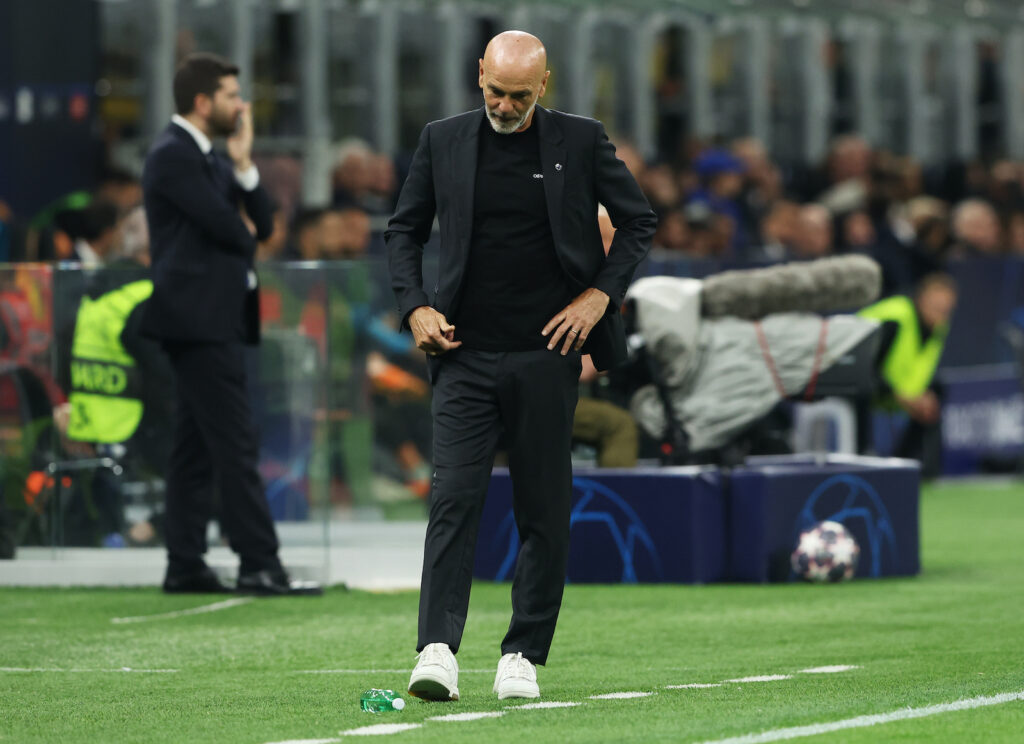 Stefano Pioli AC Milan derby Inter-Milan 1-0 Champions League 2022-2023