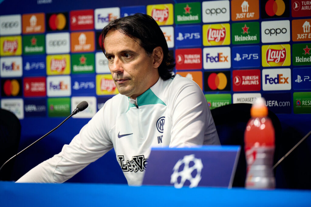 Simone Inzaghi Inter conferenza stampa Champions League 2022-2023