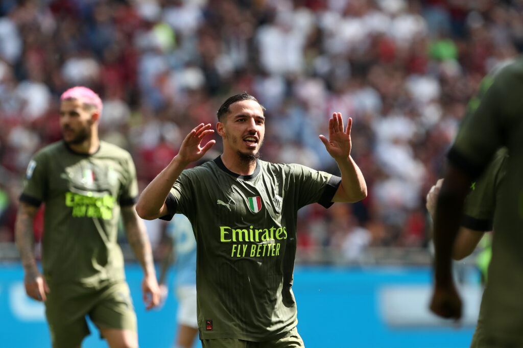 Ismael Bennacer, centrocampista del Milan (getty images)