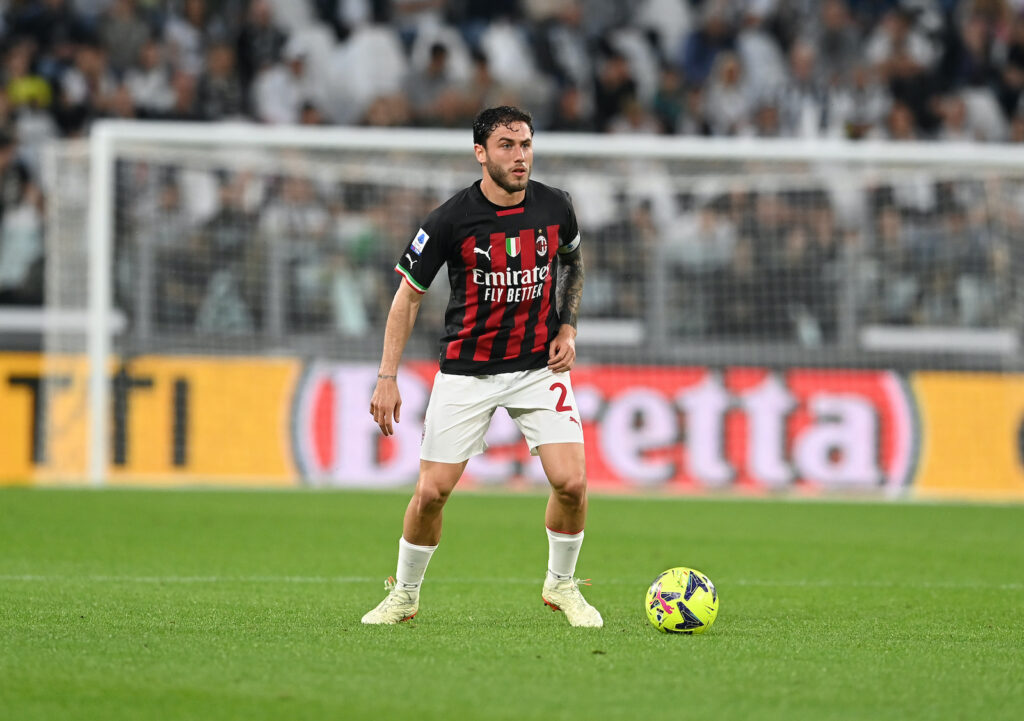 Davide Calabria AC Milan Juventus-Milan 0-1 Serie A 2022-2023