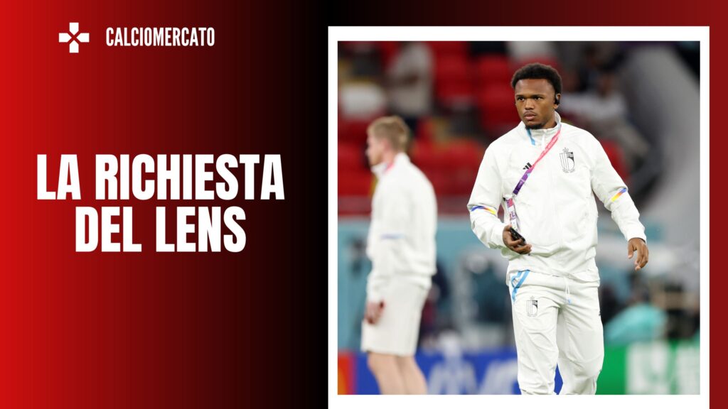 Lois Openda, attaccante del Lens
