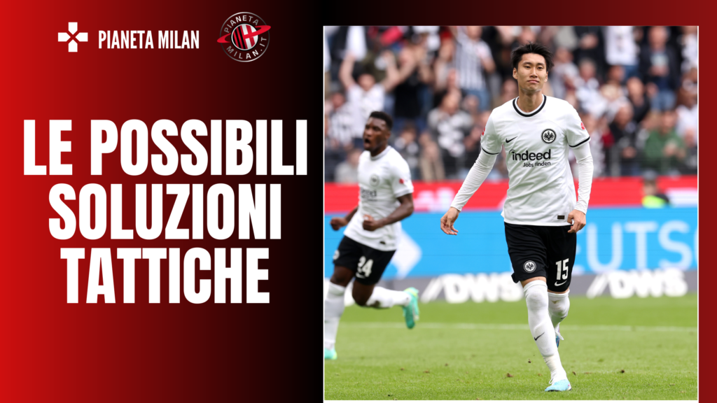 Daichi Kamada, giocatore dell'Eintracht Francoforte, obiettivo di mercato del Milan