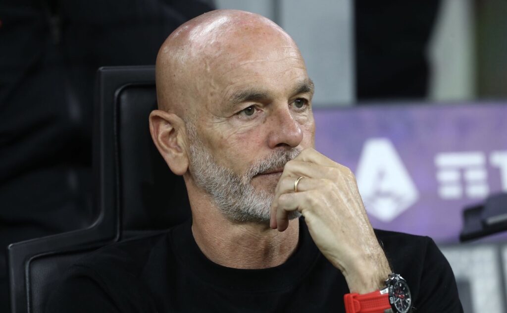 Stefano Pioli AC Milan Milan-Cremonese 1-1 Serie A 2022-2023