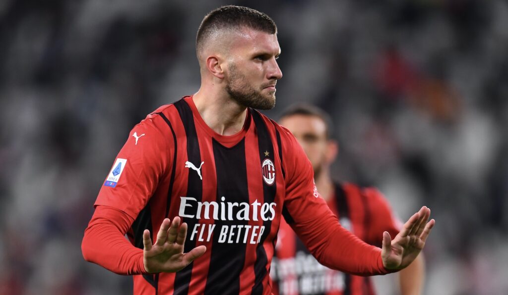 Ante Rebic AC Milan Juventus-Milan 1-1 Serie A 2021-2022