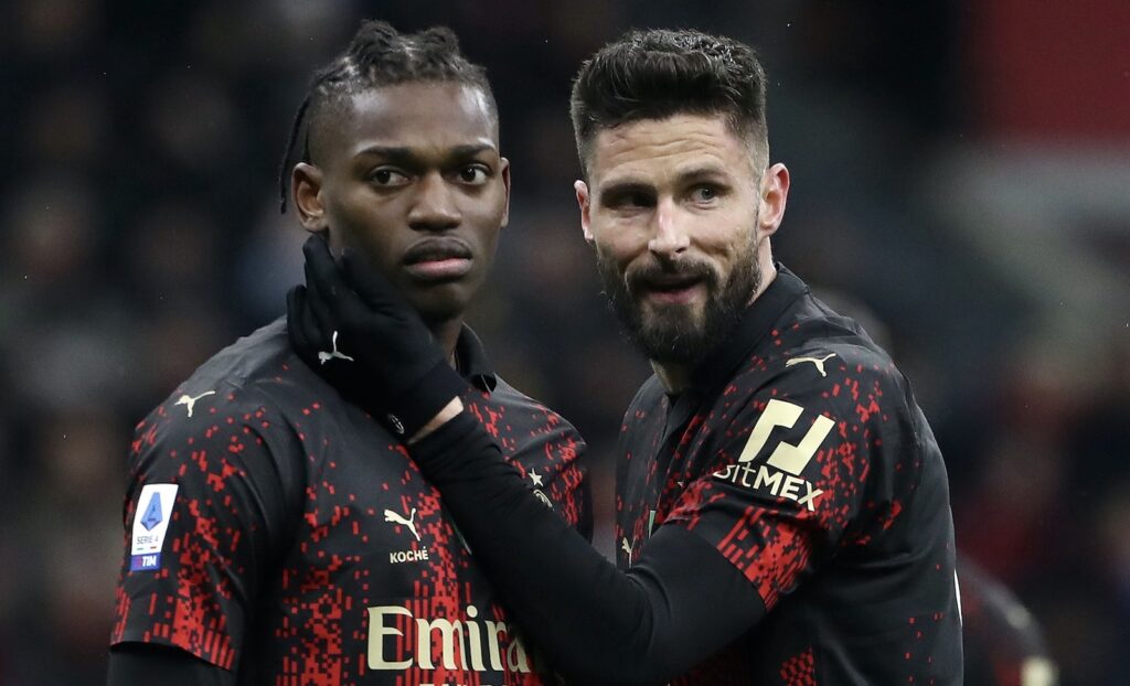 Leao Giroud AC Milan Milan-Atalanta 2-0 Serie A 2022-2023
