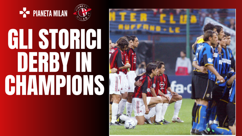 Qui le formazioni di Milan e Inter durante la semifinale di Champions League, 2003