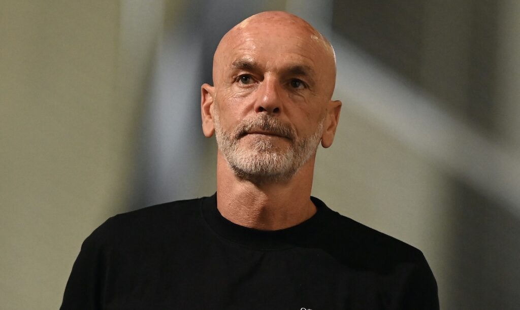 Stefano Pioli AC Milan Juventus-Milan 0-1 Serie A 2022-2023