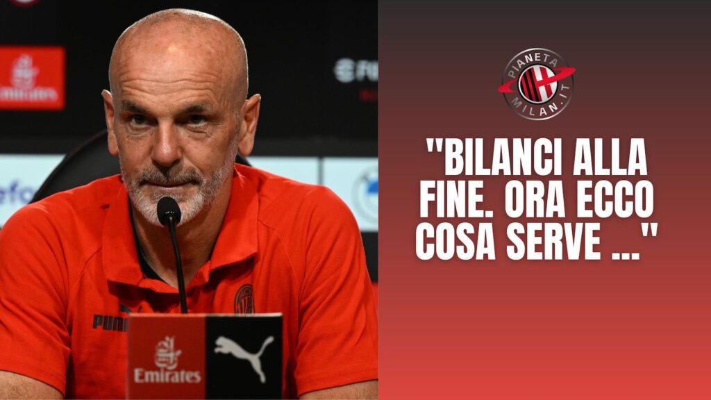 Stefano Pioli AC Milan conferenza stampa Milan-Sampdoria