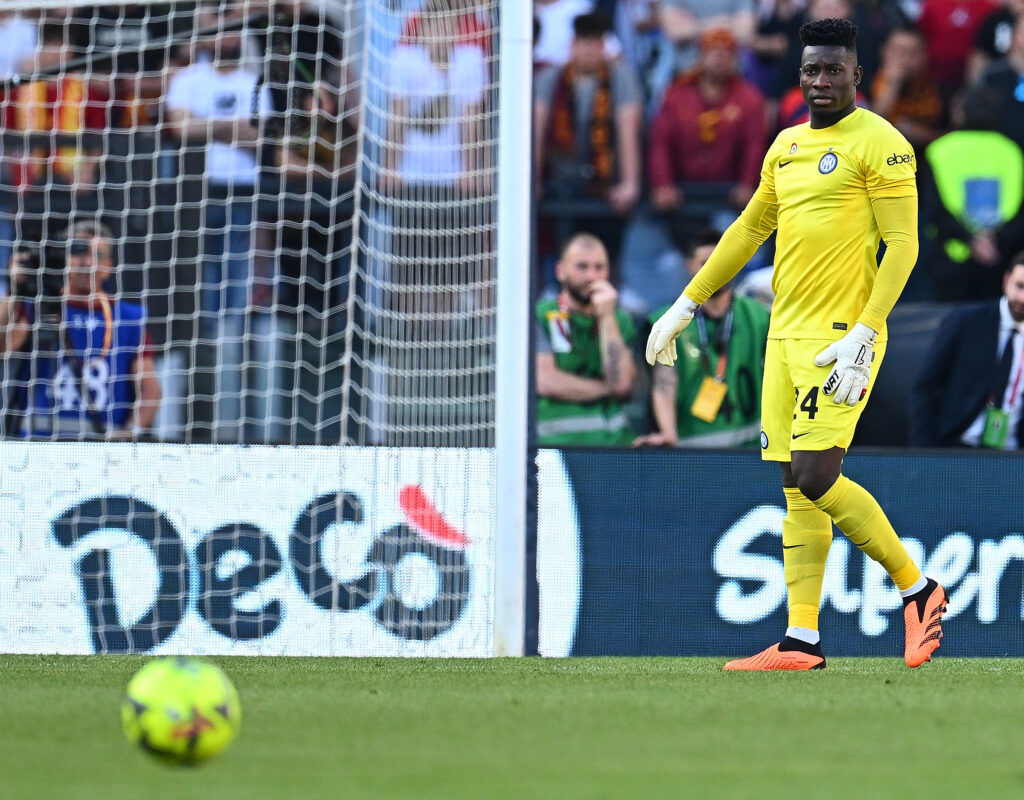 André Onana, portiere dell'Inter (getty images)