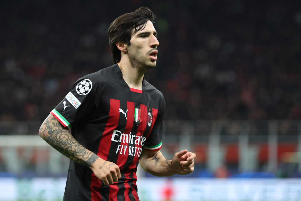 Sandro Tonali, centrocampista del Milan (getty images)