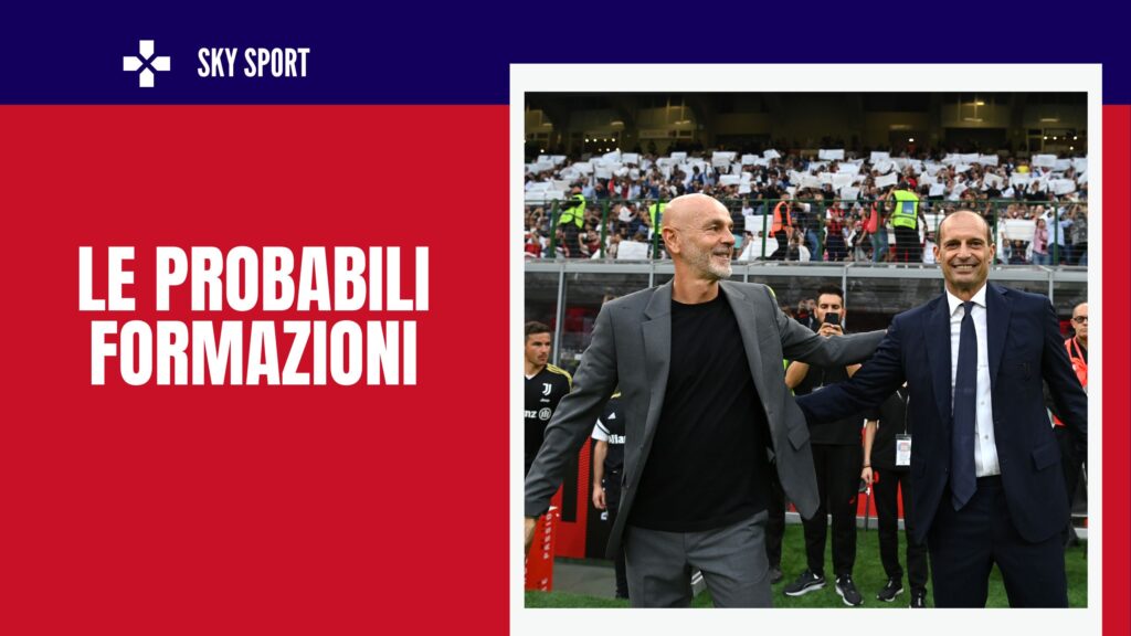 Pioli e Allegri, allenatori di Milan e Juventus