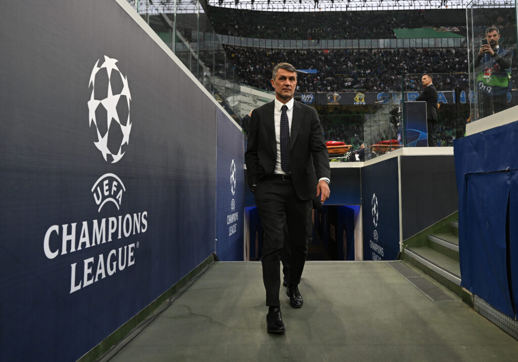 Paolo Maldini, direttore tecnico del Milan (getty images)