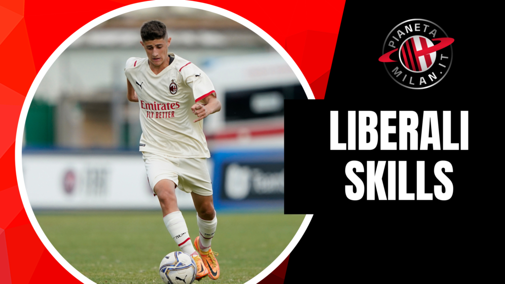 Mattia Liberali, attaccante del Milan U17