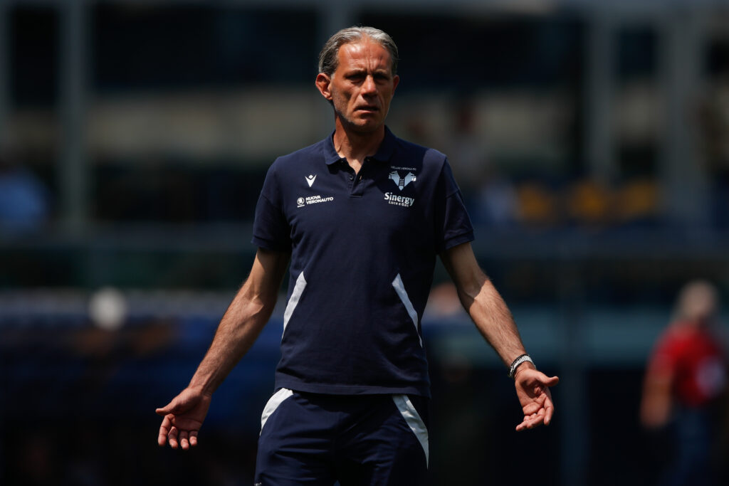 Marco Zaffaroni, tecnico dell'Hellas Verona (getty images)