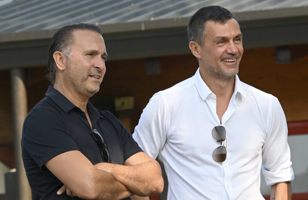 Cardinale Maldini AC Milan allenamento Milanello