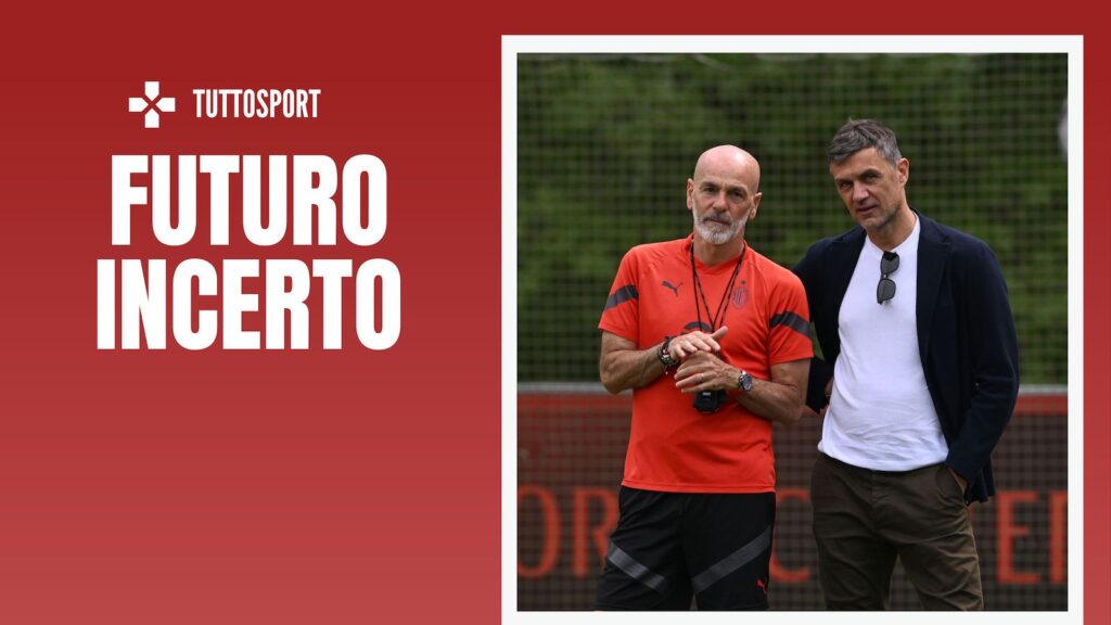 Pioli Maldini AC Milan allenamento Milanello