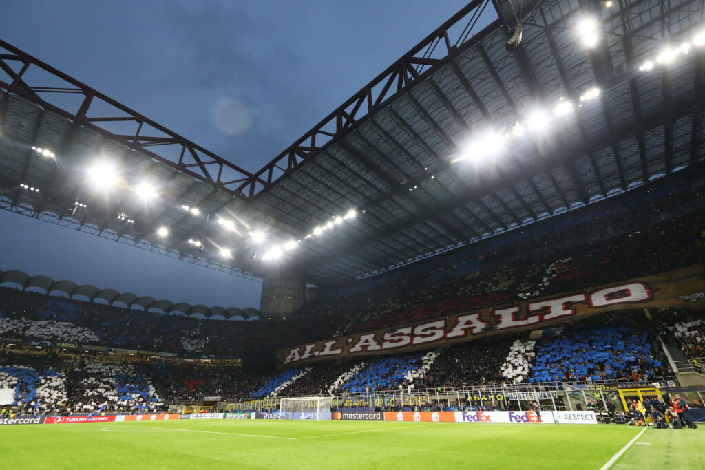 derby Inter-Milan 1-0 Champions League 2022-2023 Curva Sud Milano