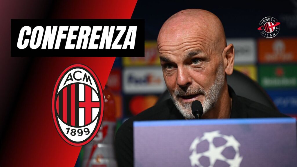 Stefano Pioli AC Milan conferenza stampa Champions League