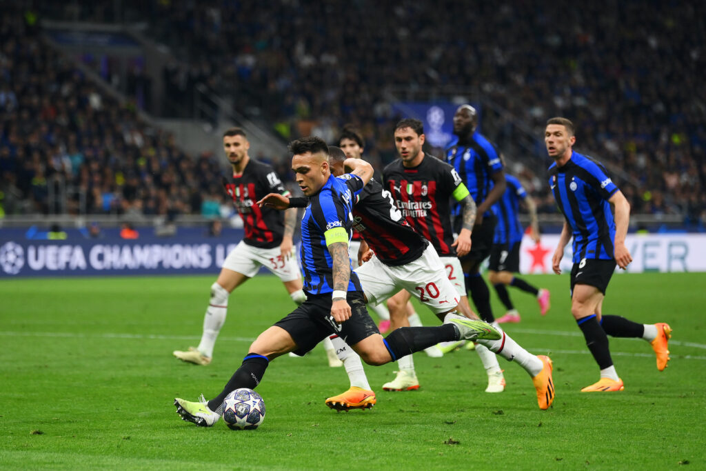 gol Lautaro Martínez derby Inter-Milan 1-0 Champions League 2022-2023