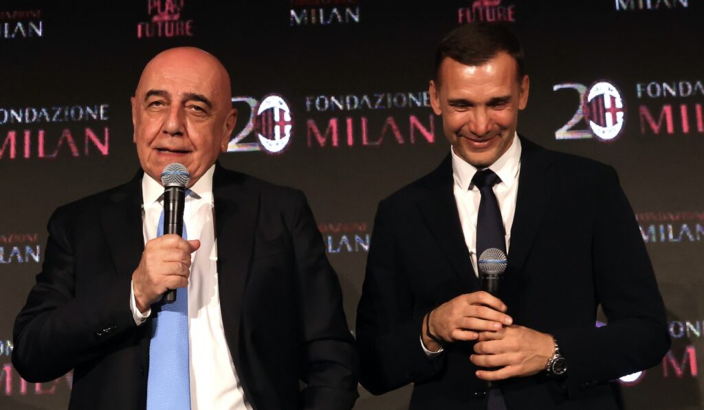 Galliani Shevchenko AC Milan