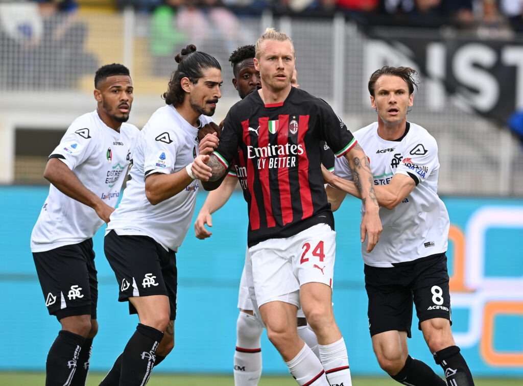 Simon Kjaer, difensore del Milan