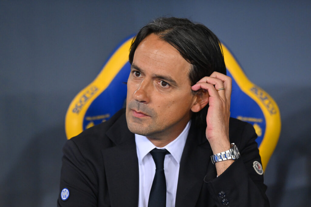 Simone INzaghi, allenatore dell'Inter (getty images)