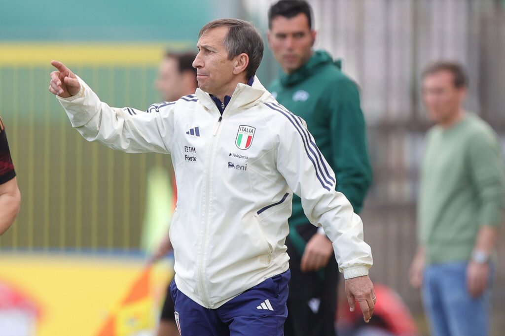 Carmine Nunziata, allenatore Italia Under 20