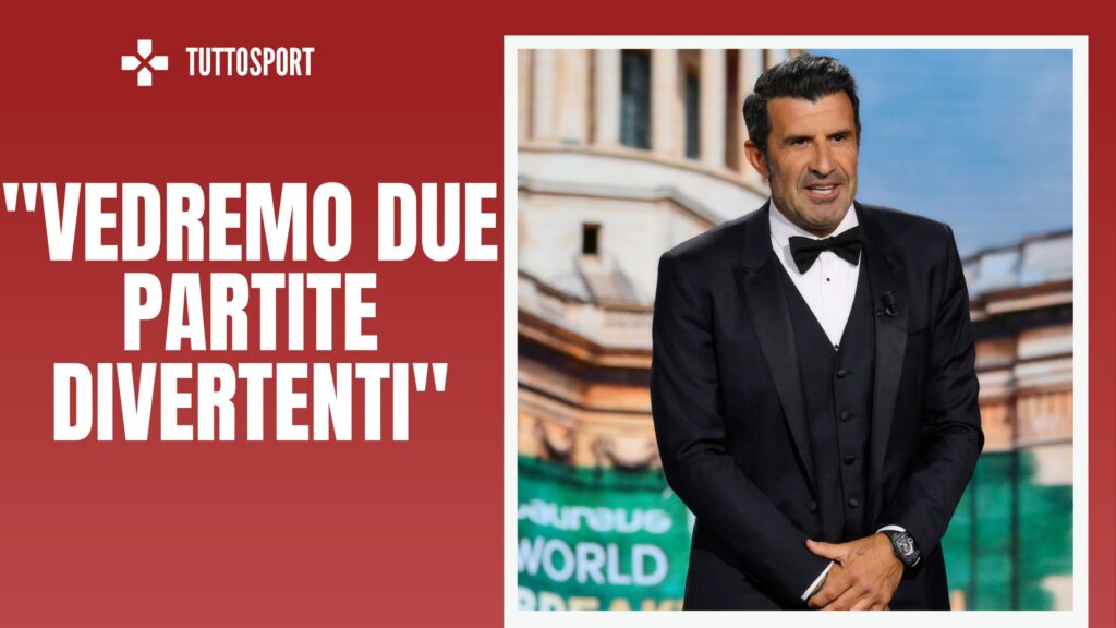 Luis Figo, ex calciatore dell'Inter (getty images)
