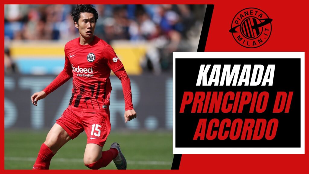Daichi Kamada, centrocampista dell'Eintracht Francoforte (getty images)