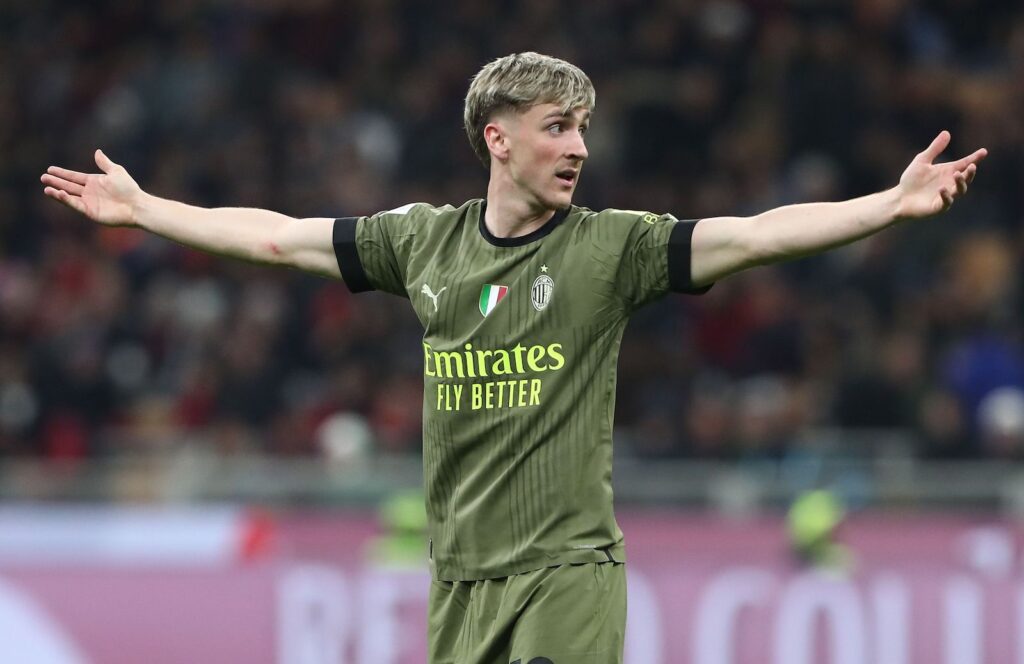 Alexis Saelemaekers AC Milan Milan-Empoli 0-0 Serie A 2022-2023