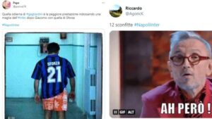 Napoli Inter social