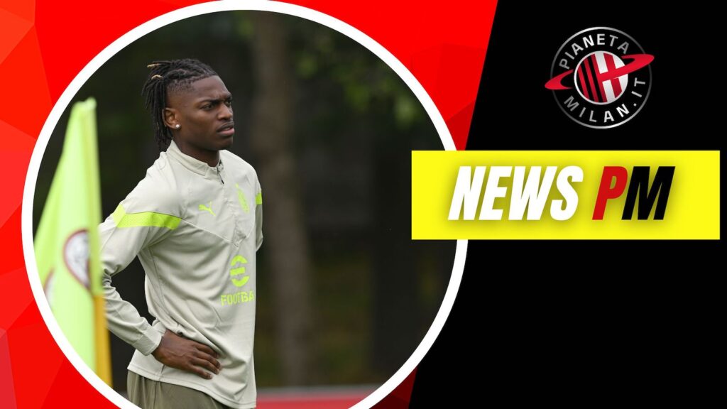 Rafael Leao AC Milan allenamento Milanello