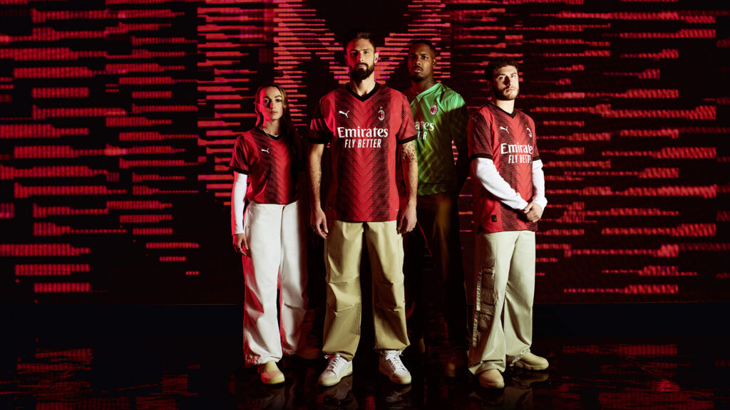 nuova prima maglia AC Milan 2023-2024 PUMA