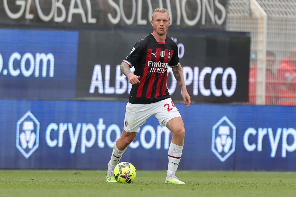 Simon Kjaer, difensore del Milan (getty images)