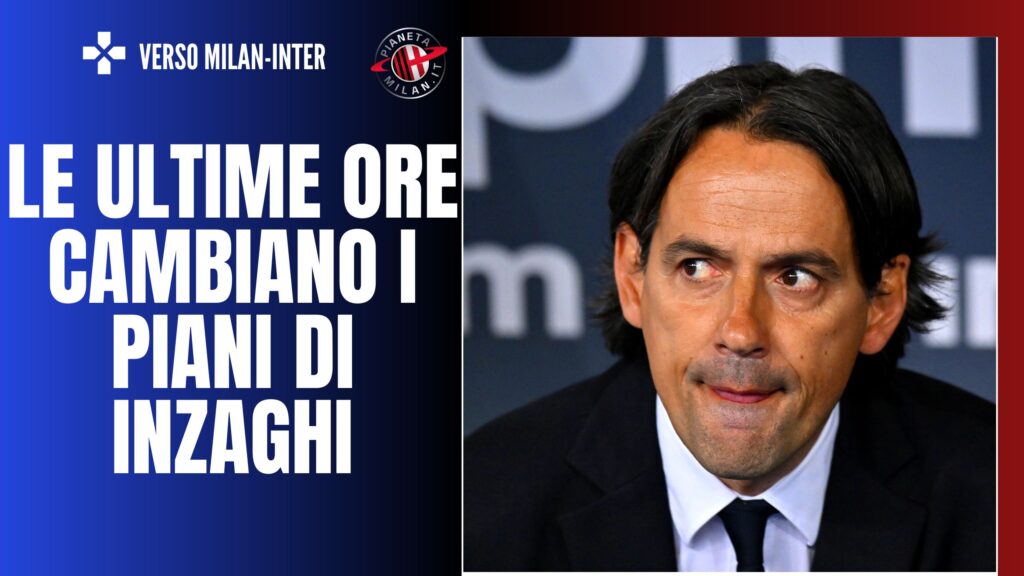 Inzaghi pre Milan-Inter