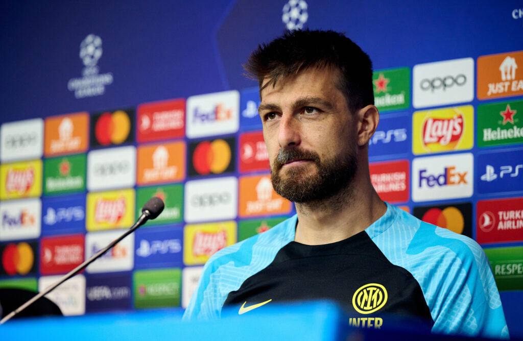 Francesco Acerbi, difensore dell'Inter (getty images)