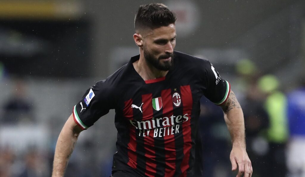 Olivier Giroud AC Milan Milan-Sampdoria 5-1 Serie A 2022-2023