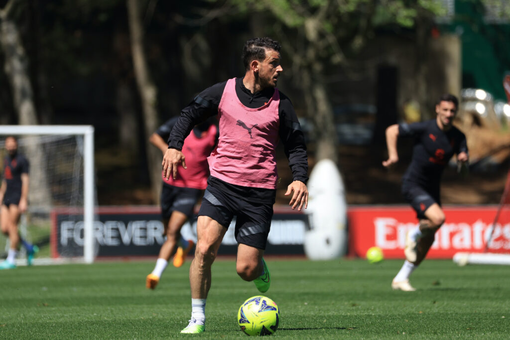 Alessandro Florenzi AC Milan allenamento Milanello