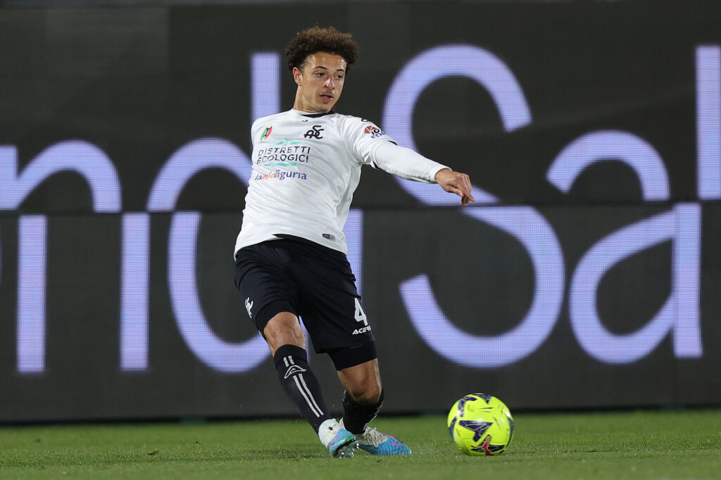 Ethan Ampadu, giocatore dello Spezia (getty images)