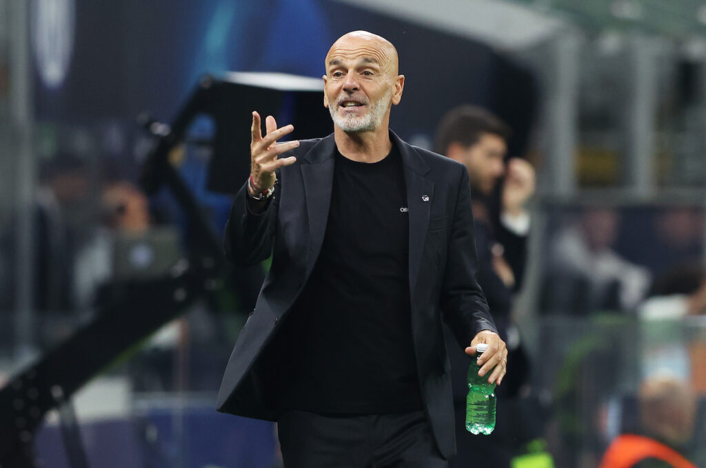 Stefano Pioli AC Milan derby Inter-Milan 1-0 Champions League 2022-2023