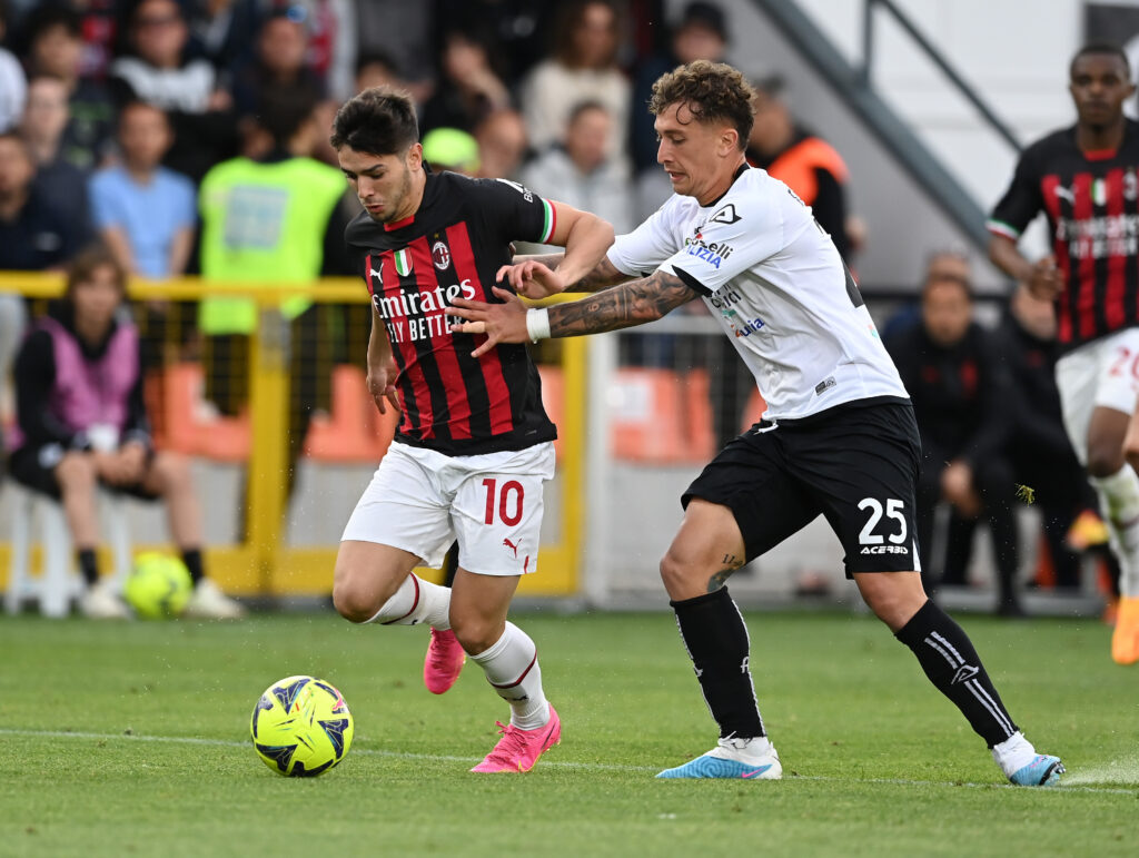 Brahim Diaz Esposito in Spezia-Milan